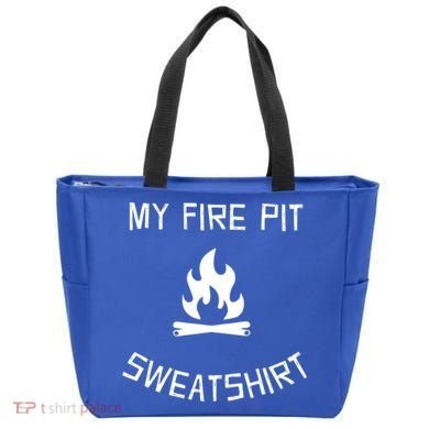 Fire Pit Lake Life Campfire Bonfire Camping Gift Tote Bag