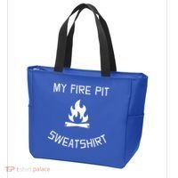 Fire Pit Lake Life Campfire Bonfire Camping Gift Tote Bag thumb 3