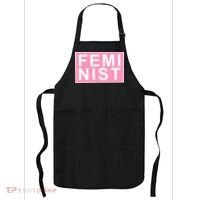 Feminist Pink Logo Apron thumb 0
