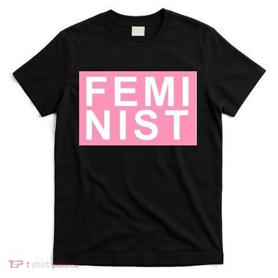 Feminist Pink Logo T-Shirt