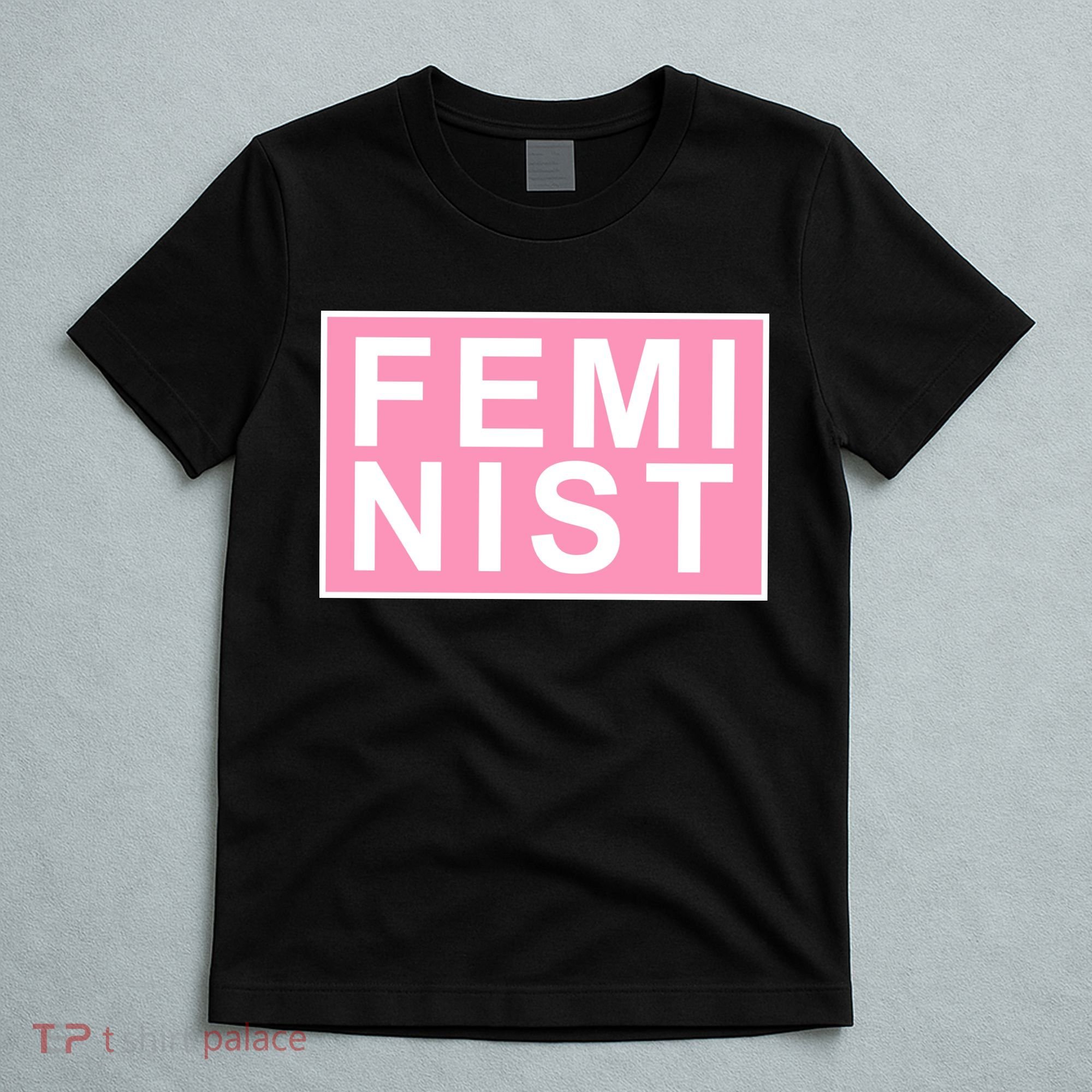 Feminist Pink Logo T-Shirt