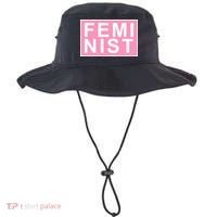 Feminist Pink Logo Bucket Hat thumb 0