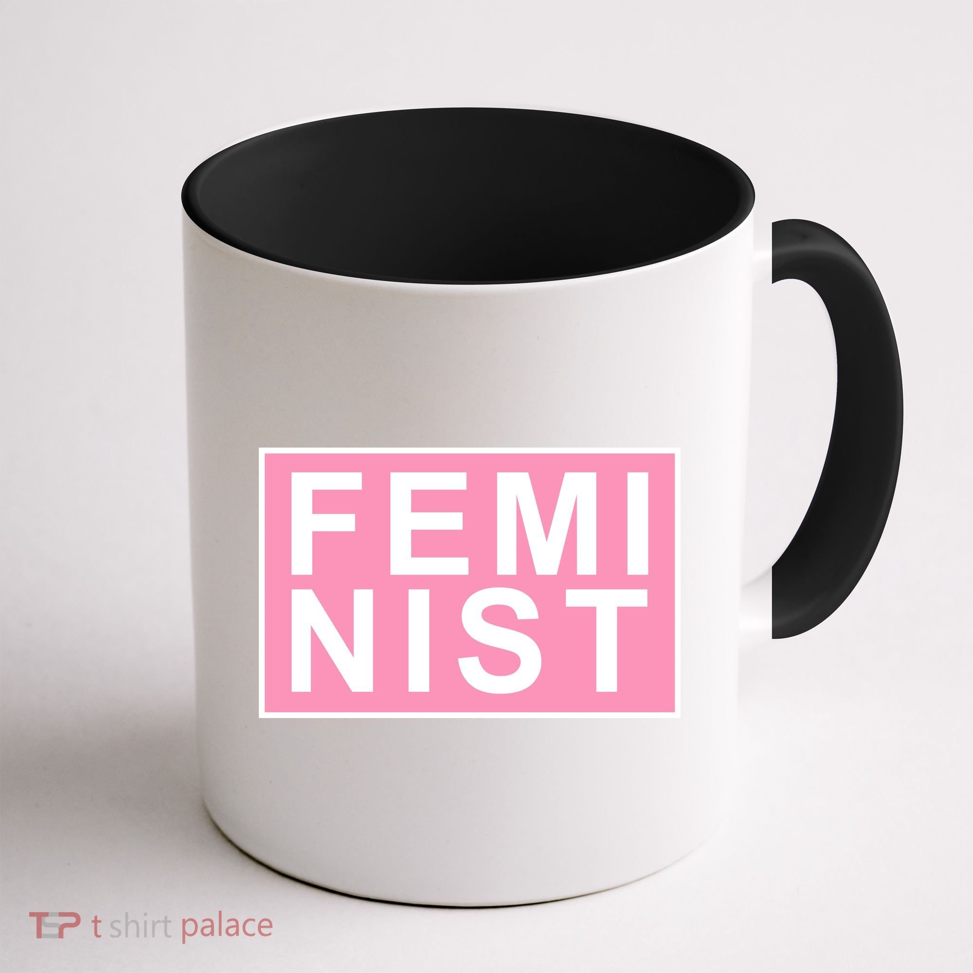 Feminist Pink Logo Coffee Mug