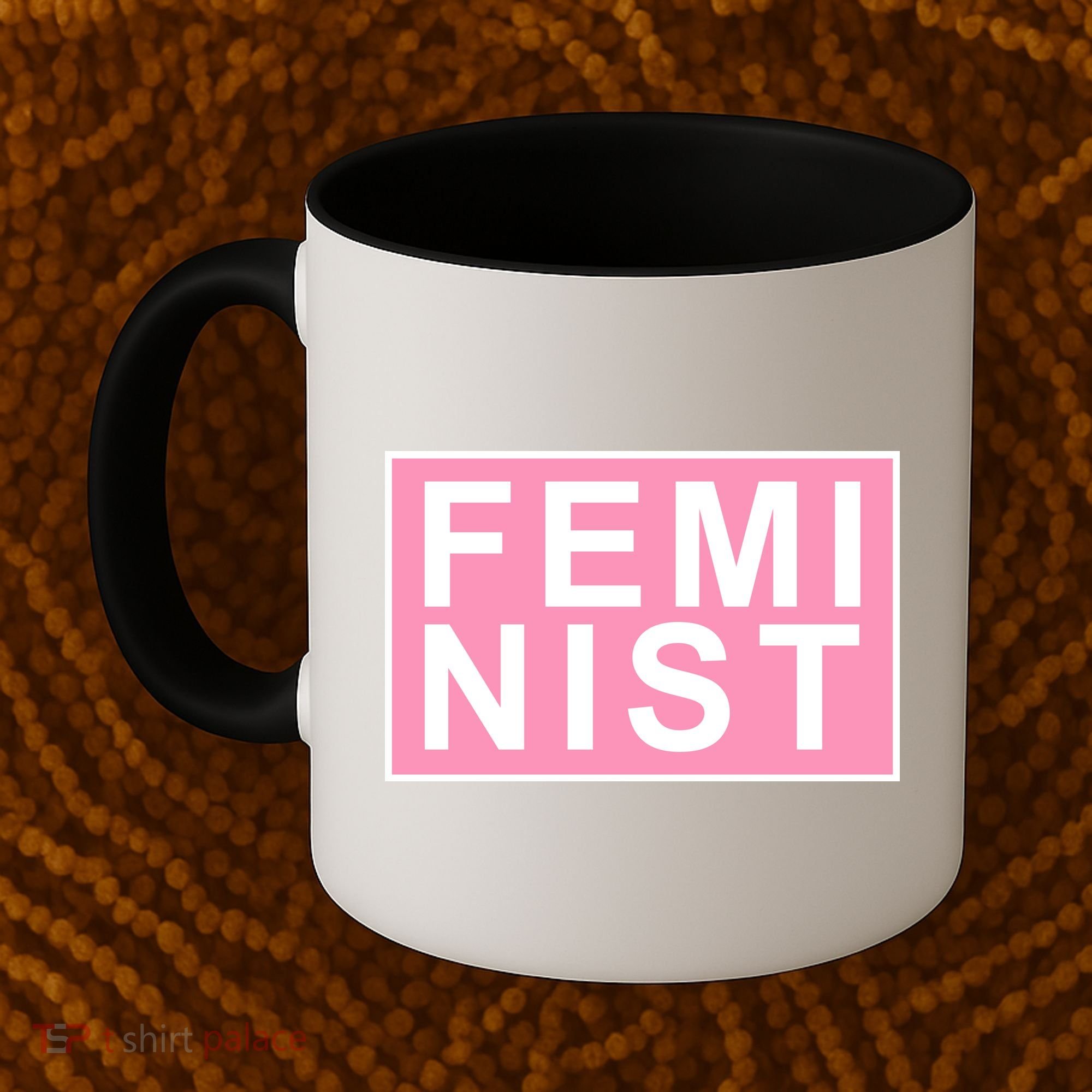 Feminist Pink Logo Coffee Mug