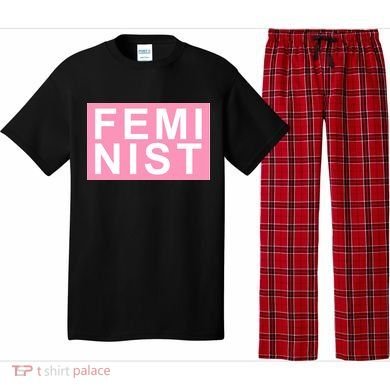 Feminist Pink Logo Pajama Set