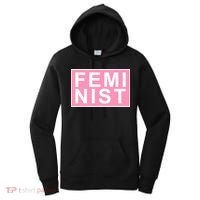 Feminist Pink Logo Women's Hoodie thumb 0