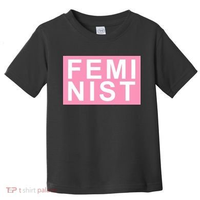 Feminist Pink Logo Toddler T-Shirt