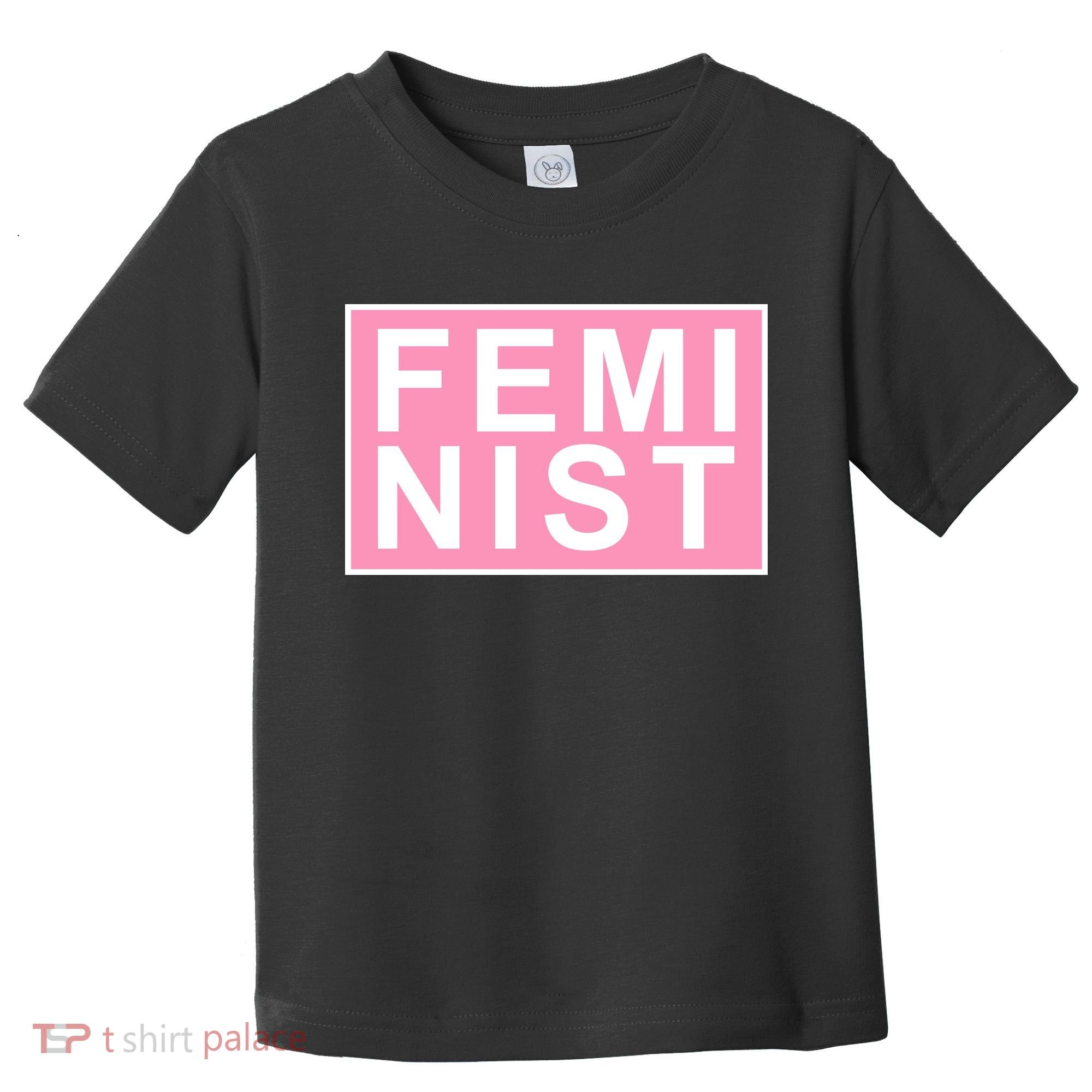Feminist Pink Logo Toddler T-Shirt