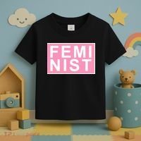 Feminist Pink Logo Toddler T-Shirt thumb 3