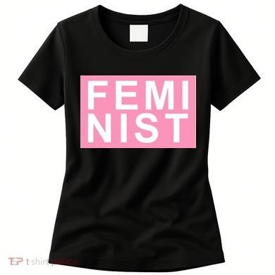Feminist Pink Logo Women's T-Shirt