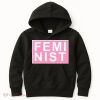 Feminist Pink Logo Kids Hoodie thumb 0