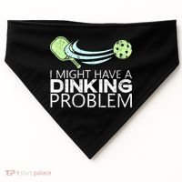 Funny Pickleball Lover Pickleball Player Pickleball USA-Made Doggie Bandana thumb 0