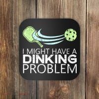 Funny Pickleball Lover Pickleball Player Pickleball Coaster thumb 0