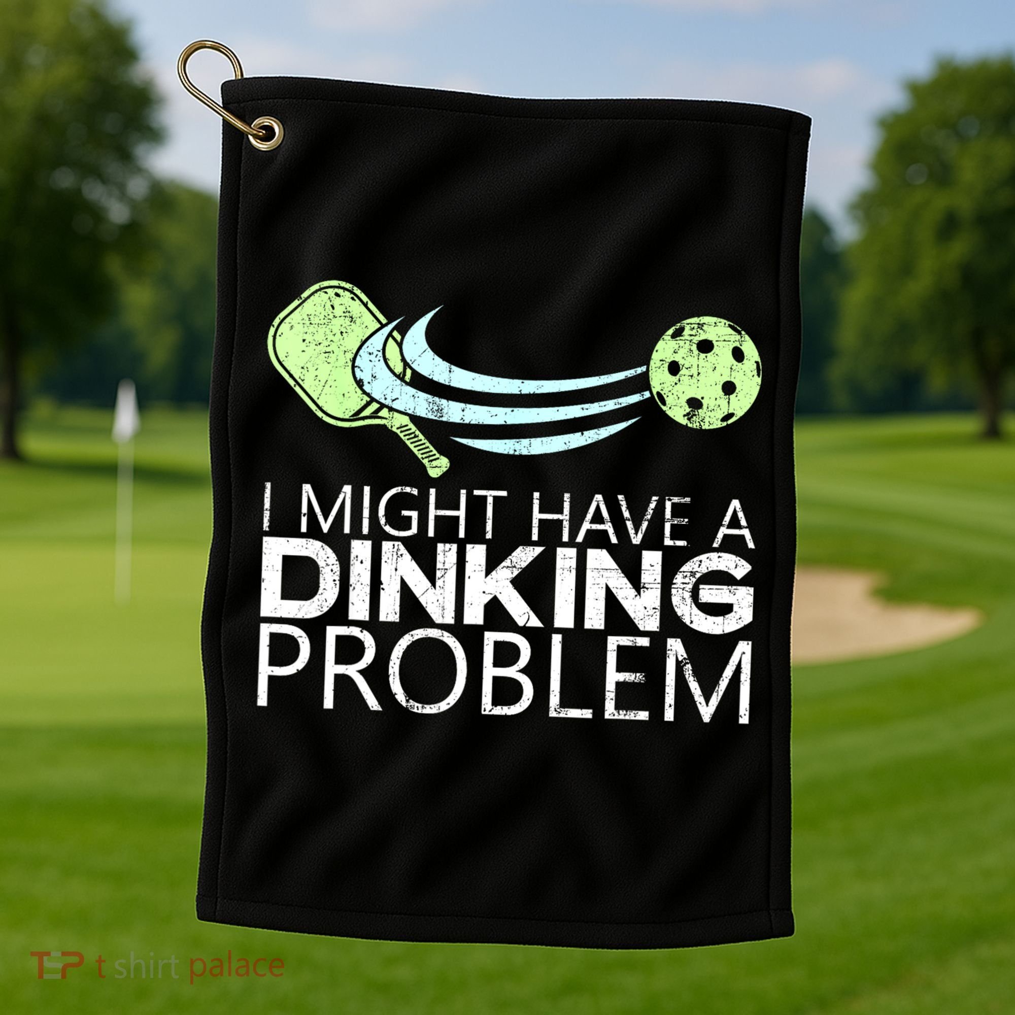 Funny Pickleball Lover Pickleball Player Pickleball Golf Towel