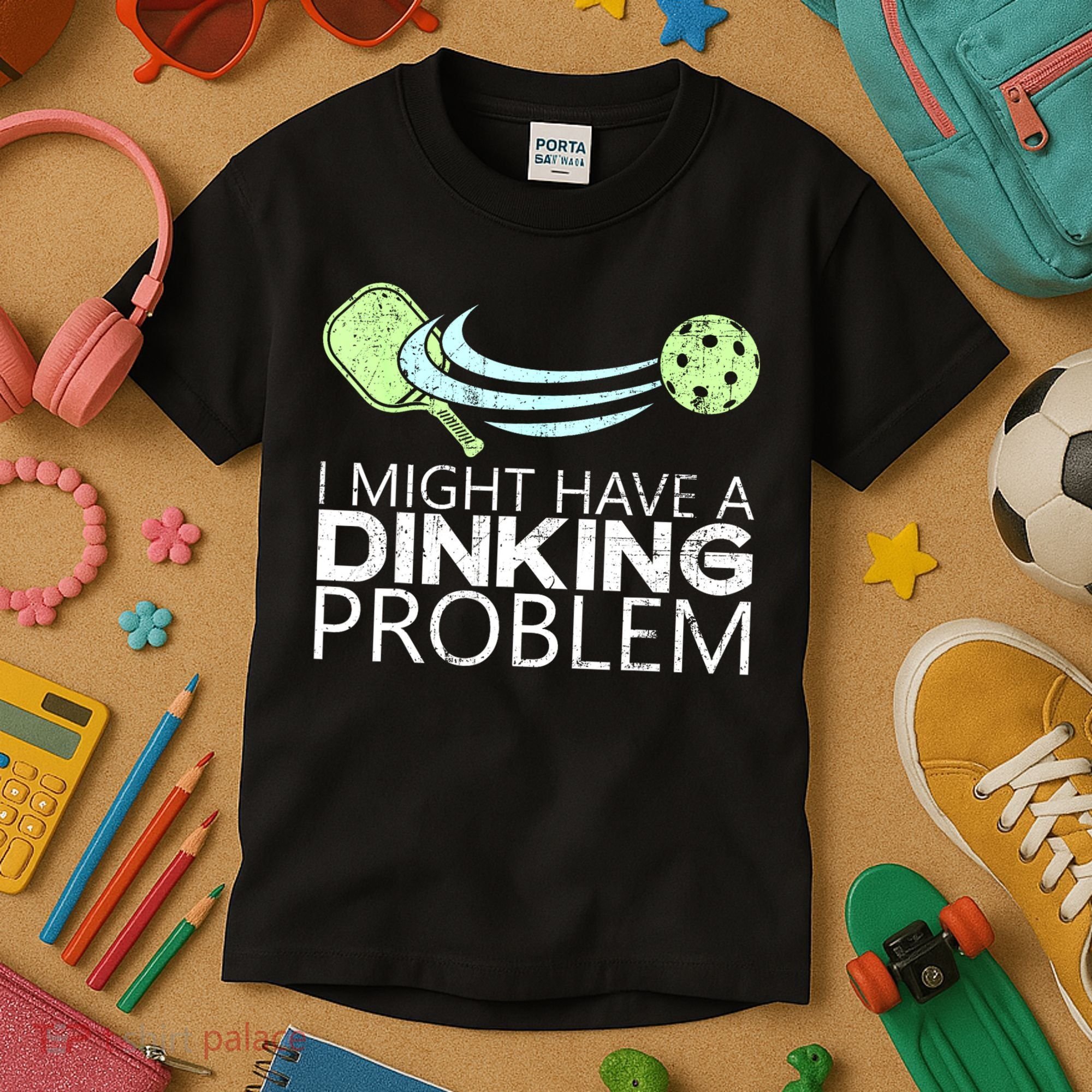 Funny Pickleball Lover Pickleball Player Pickleball Kids T-Shirt