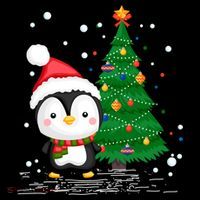 Funny Penguin Lover Gift Santa Hat Penguin Christmas Gift Coffee Mug thumb 5