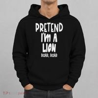 Fun Pretend Lion Lazy Halloween Lion Costume Hoodie thumb 0