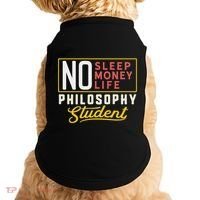 Funny Philosophy Major Studen Graduation Gift College Doggie Tank thumb 0