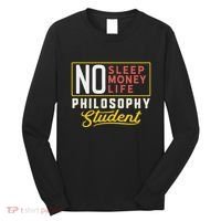 Funny Philosophy Major Studen Graduation Gift College Long Sleeve Shirt thumb 0