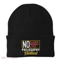 Funny Philosophy Major Studen Graduation Gift College Beanie thumb 0