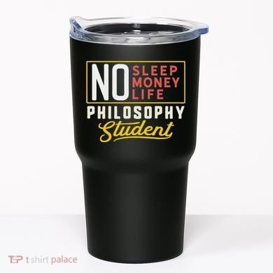 Funny Philosophy Major Studen Graduation Gift College Tumbler