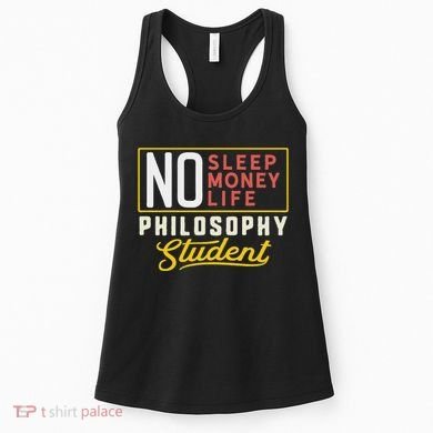 Funny Philosophy Major Studen Graduation Gift College Women's Tank Top