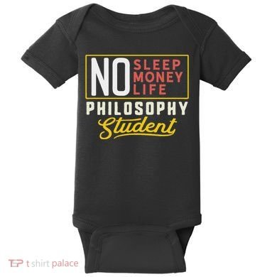 Funny Philosophy Major Studen Graduation Gift College Baby Bodysuit