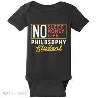 Funny Philosophy Major Studen Graduation Gift College Baby Bodysuit thumb 0