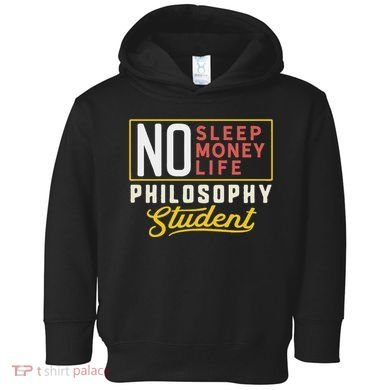 Funny Philosophy Major Studen Graduation Gift College Toddler Hoodie