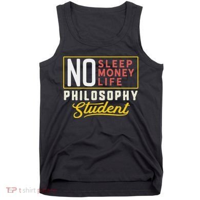 Funny Philosophy Major Studen Graduation Gift College Tank Top