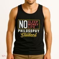 Funny Philosophy Major Studen Graduation Gift College Tank Top thumb 3