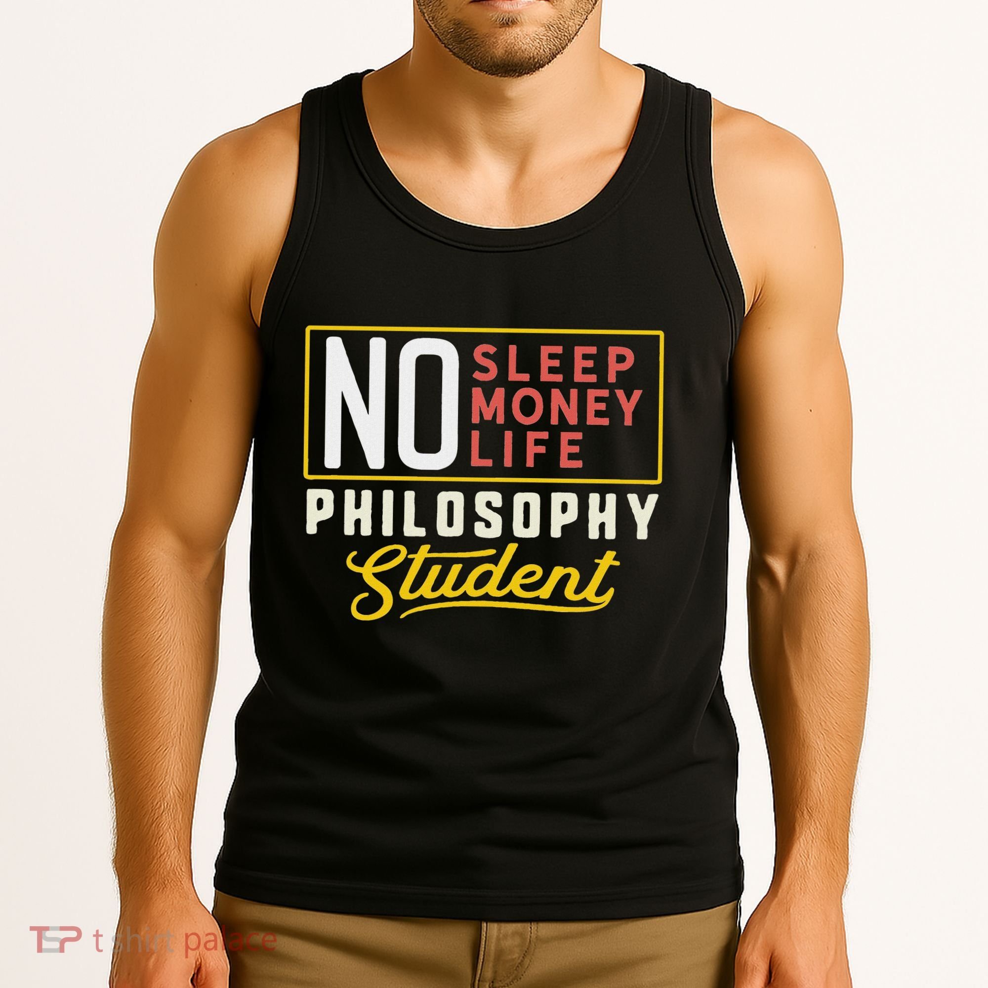 Funny Philosophy Major Studen Graduation Gift College Tank Top