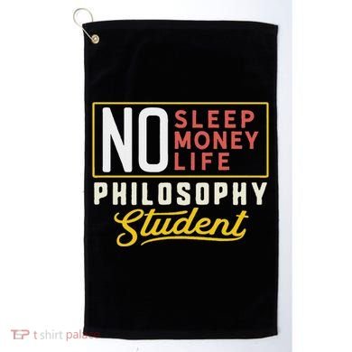 Funny Philosophy Major Studen Graduation Gift College Golf Towel
