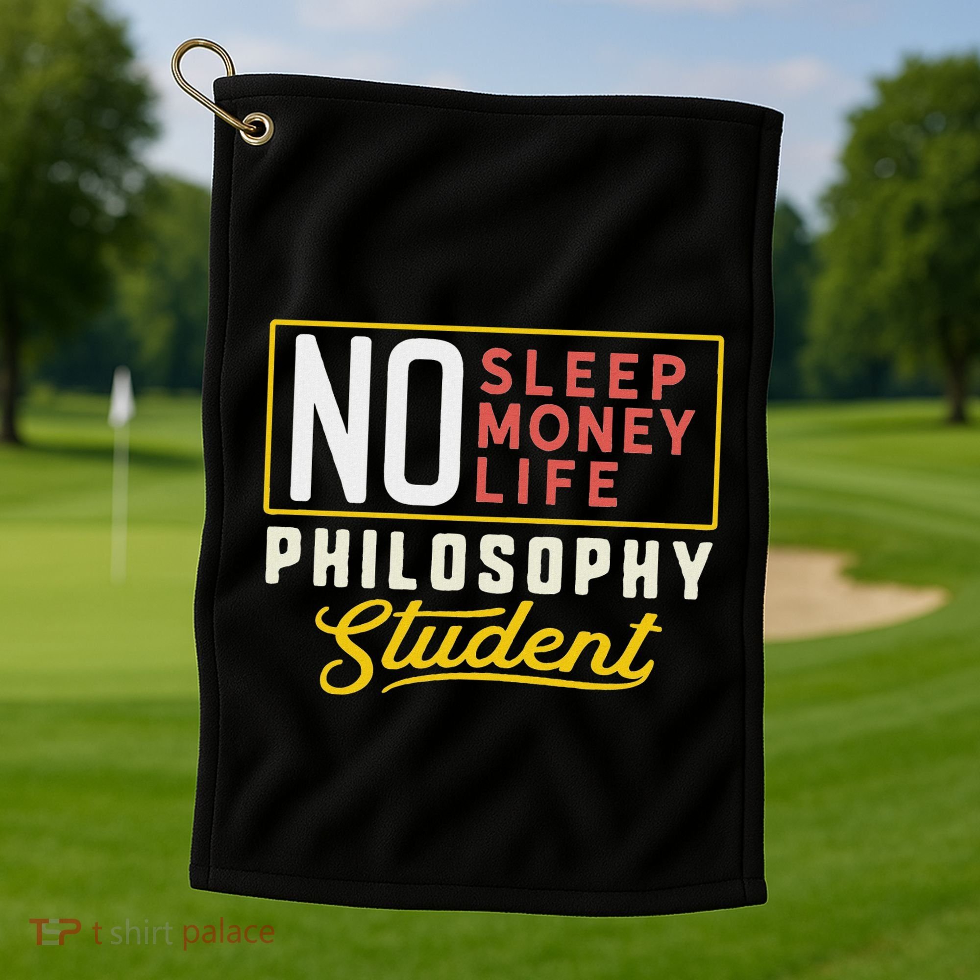 Funny Philosophy Major Studen Graduation Gift College Golf Towel