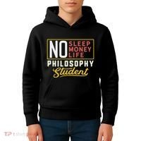 Funny Philosophy Major Studen Graduation Gift College Kids Hoodie thumb 4