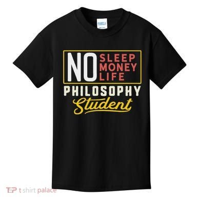 Funny Philosophy Major Studen Graduation Gift College Kids T-Shirt