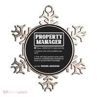 Funny Property Manager Definition Real Estate Management Ornament thumb 0