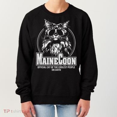 Funny Proud Maine Coon Cool Cat Gift Women's Sweatshirt