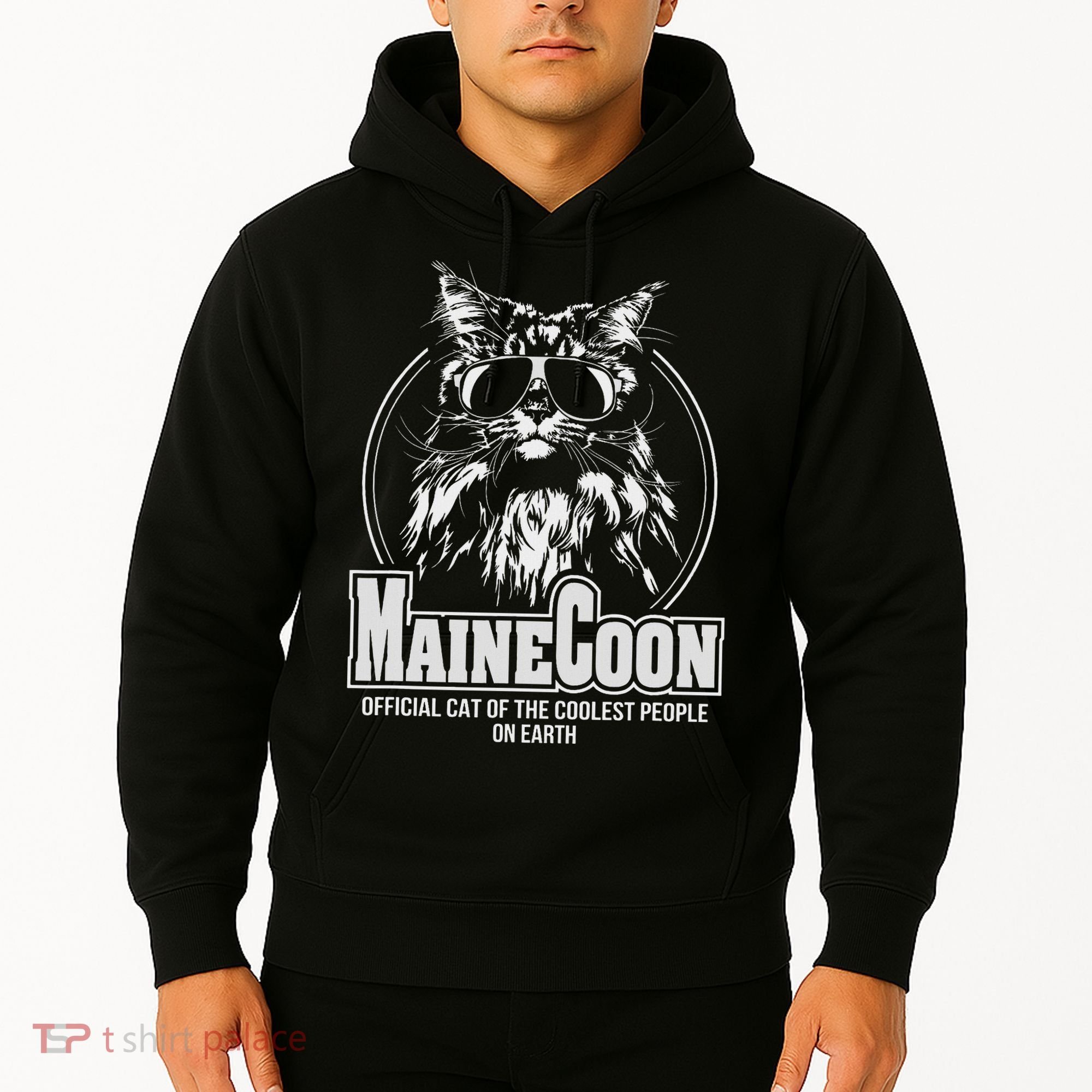 Funny Proud Maine Coon Cool Cat Gift Hoodie