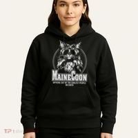 Funny Proud Maine Coon Cool Cat Gift Hoodie thumb 5