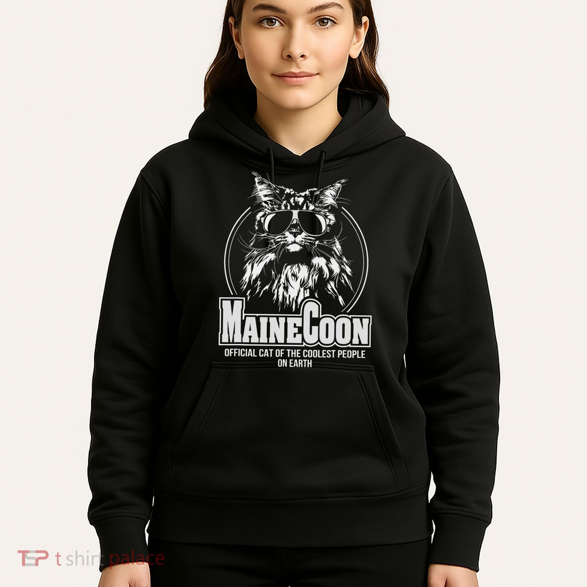 Funny Proud Maine Coon Cool Cat Gift Hoodie