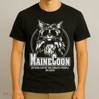 Funny Proud Maine Coon Cool Cat Gift T-Shirt thumb 3