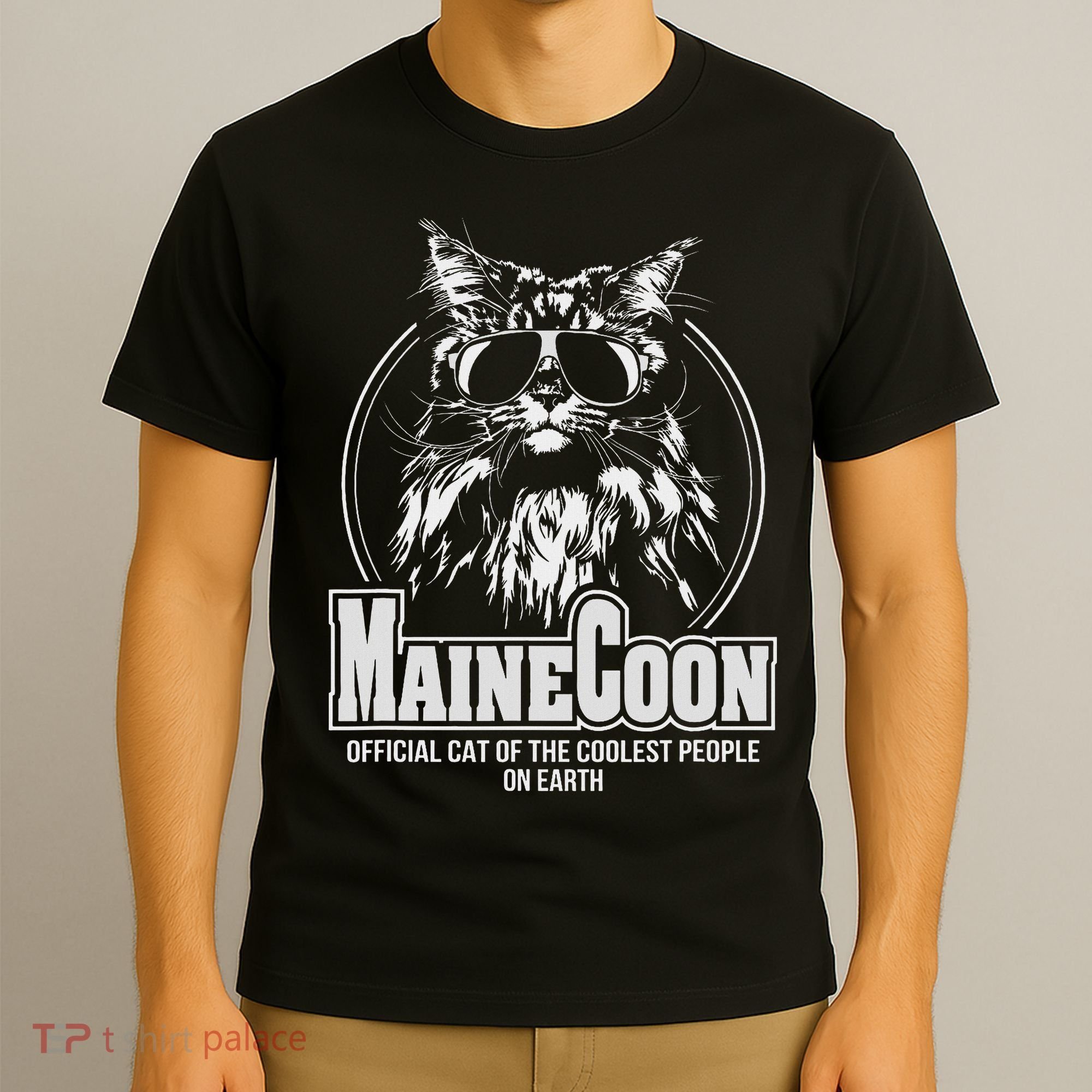 Funny Proud Maine Coon Cool Cat Gift T-Shirt