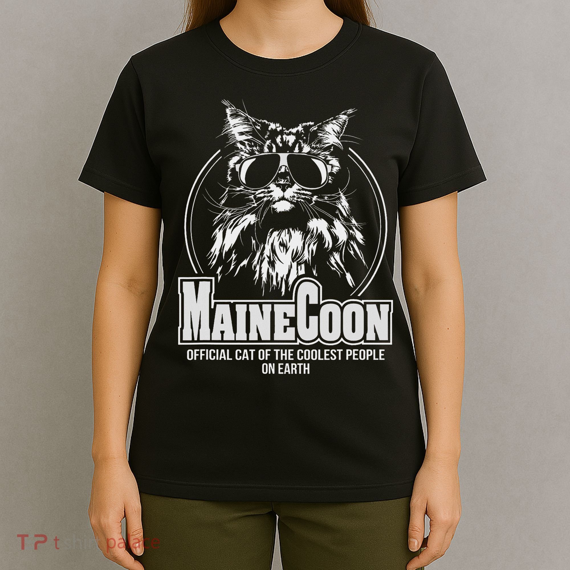 Funny Proud Maine Coon Cool Cat Gift T-Shirt