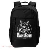 Funny Proud Maine Coon Cool Cat Gift Backpack thumb 0