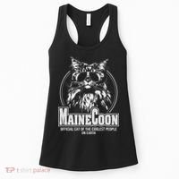 Funny Proud Maine Coon Cool Cat Gift Women's Tank Top thumb 0
