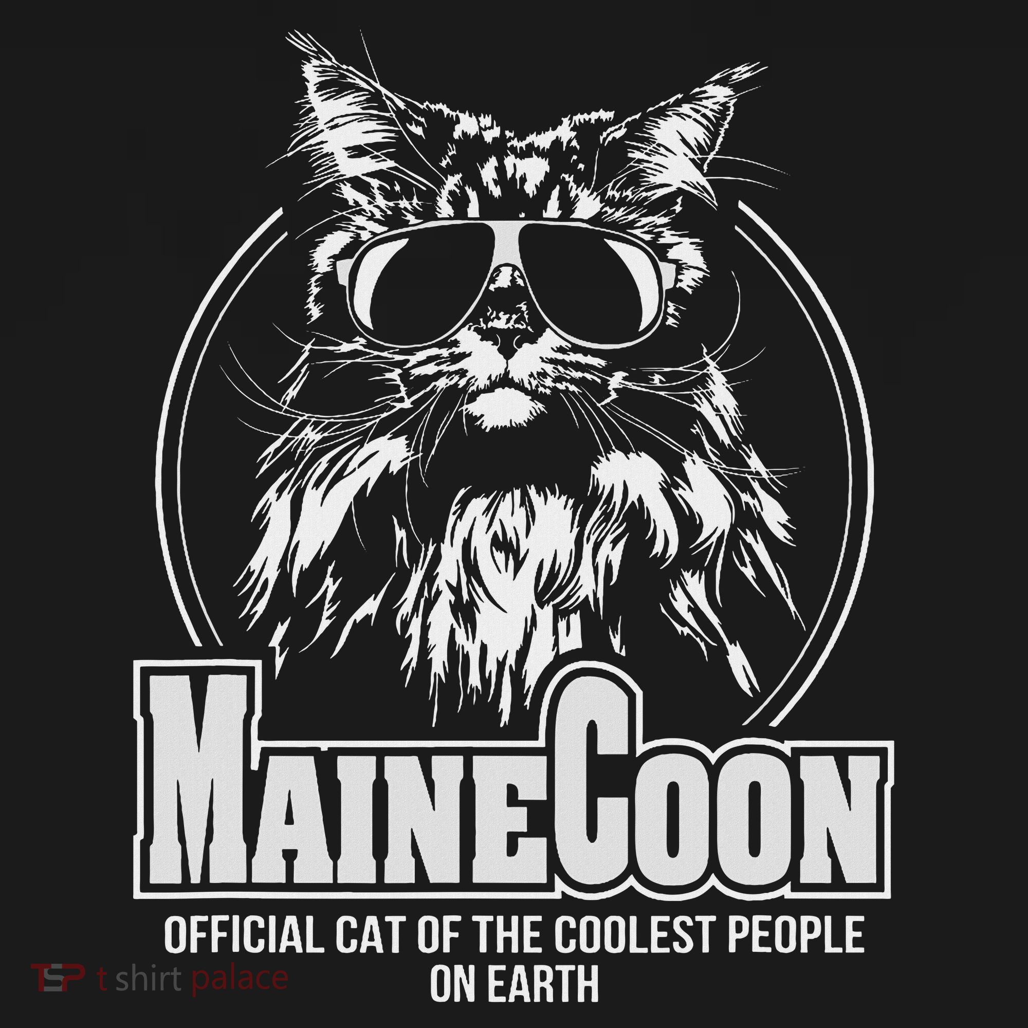 Funny Proud Maine Coon Cool Cat Gift Tank Top