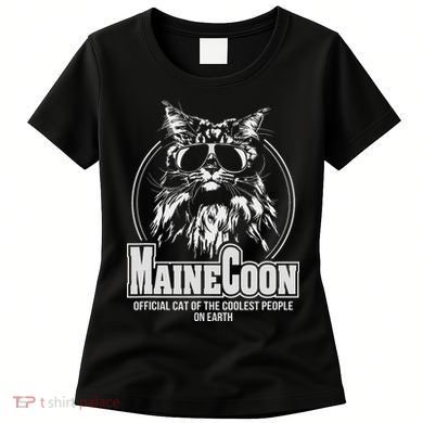 Funny Proud Maine Coon Cool Cat Gift Women's T-Shirt