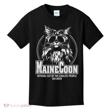Funny Proud Maine Coon Cool Cat Gift Kids T-Shirt