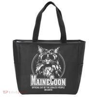 Funny Proud Maine Coon Cool Cat Gift Tote Bag thumb 0